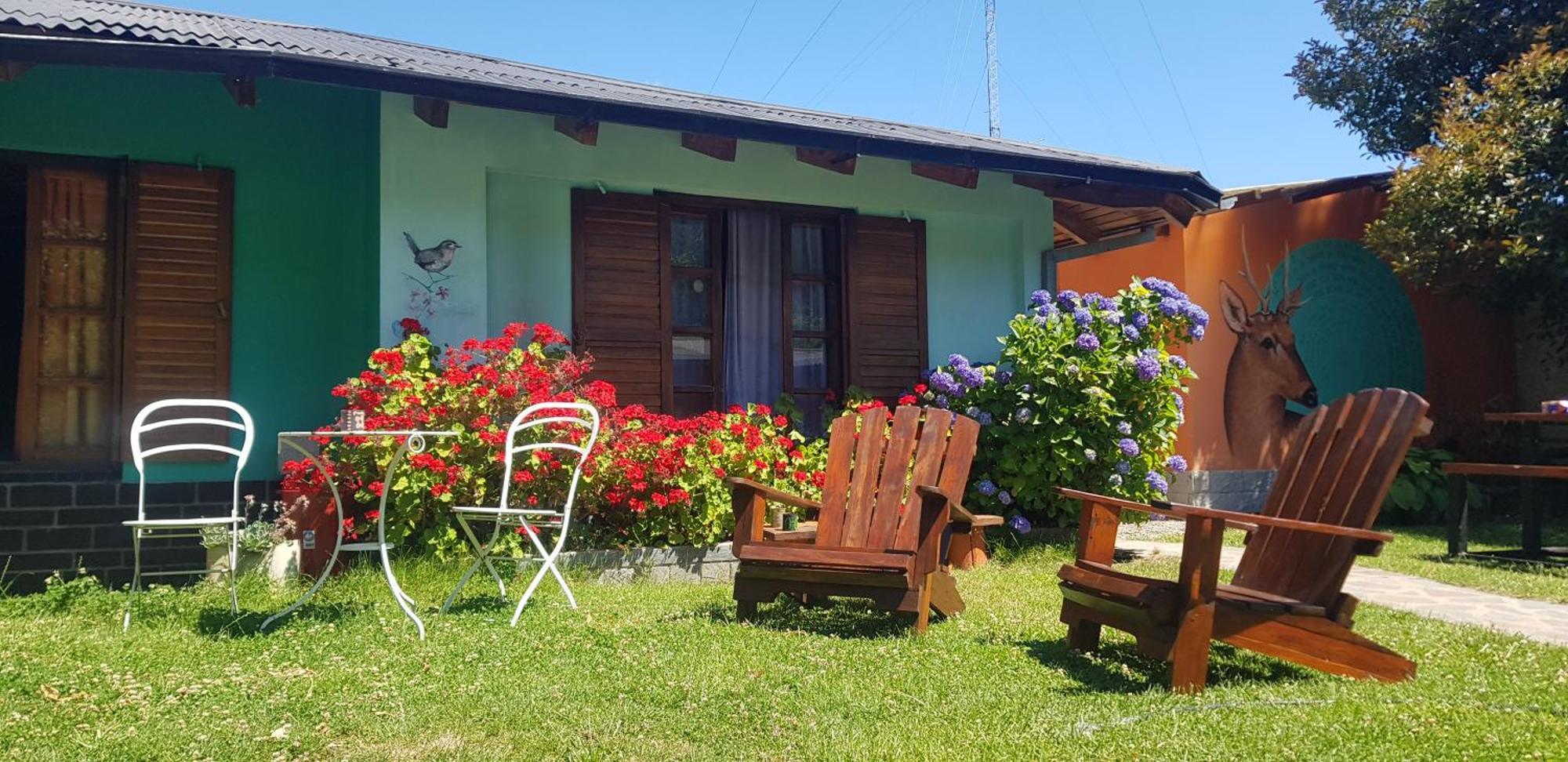 La Estacion Hostel Lago Puelo Bagian luar foto